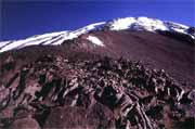Nejvyší hora Íránu Mt. Damavand.