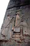 Persepolis - reliéf sedícího krále.