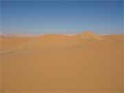 Písečné duny na Sahaře.