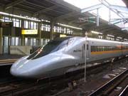 Vlak Shinkanzen.