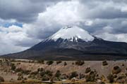 Vulkány Parinacota.