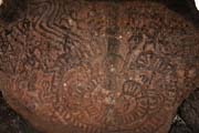 petroglyfy, ostrov Omotepe.