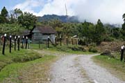 osada Alto Quiel, národní park Vulkán Barú.
