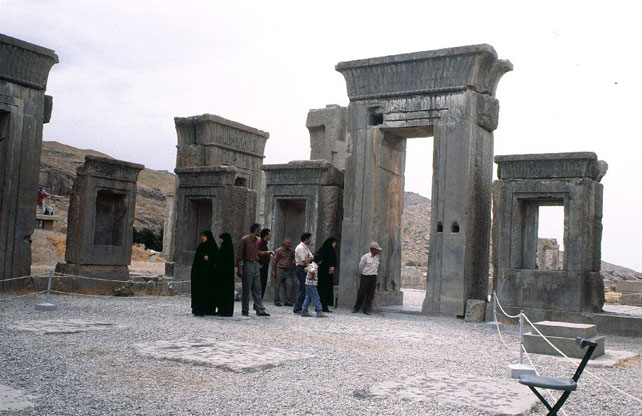 Persepolis - jeden z hlavních paláců.