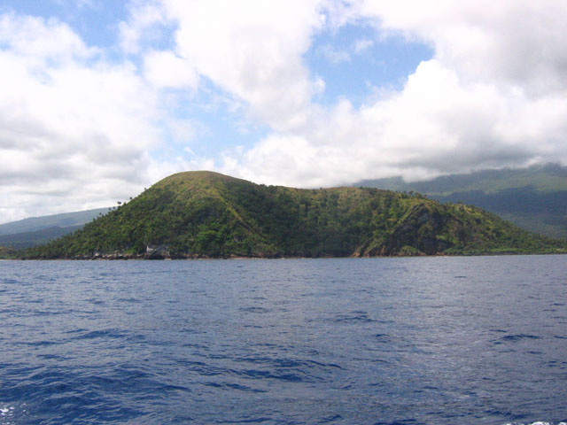 Pohled na ostrov Grande Comore.
