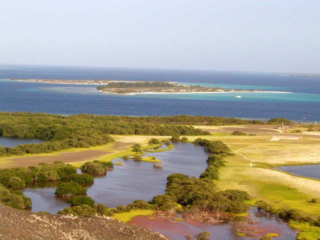 Gran Roque - laguny.