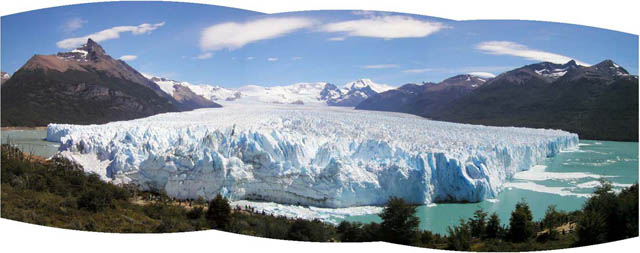 Ledovec Perito Moreno.