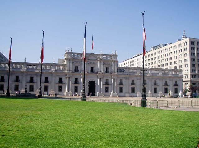 Santiago - prezidentsk palc. (foto: Michal Musil)