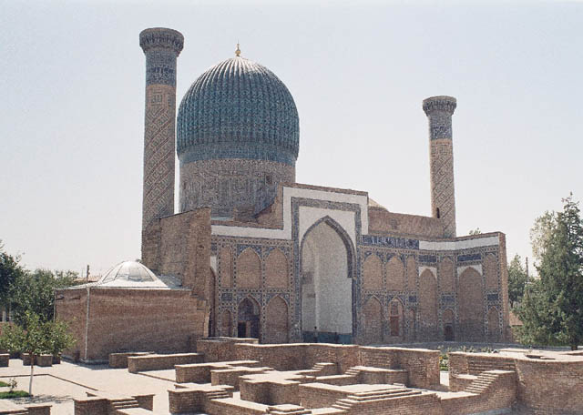  Samarkand  mauzoleum Guri Amir.