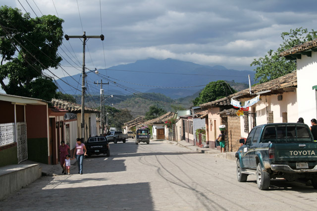 město Gracías de Díos, zamýšlené hlavní město střední Ameriky
