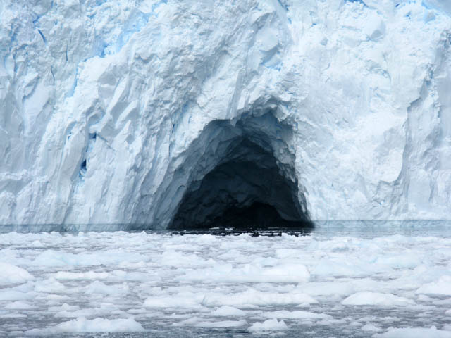 Ledovce se zde vyskytuj v tch nejrozmanitjch tvarech.