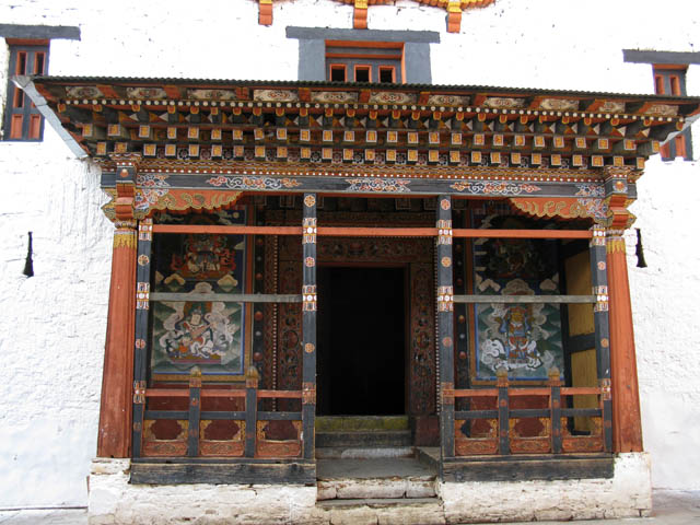 Vnitn prostory kltera Taktshang Goemba (Tyg hnzdo - Tiger's nest).