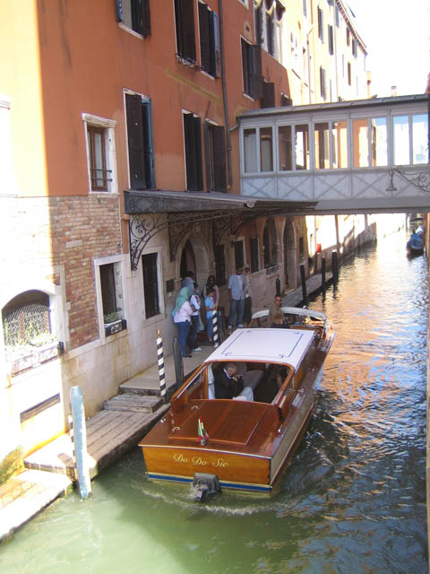 Vodní kanály v Benátkách.