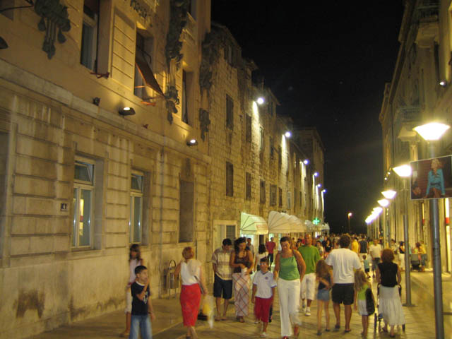 Split, Chorvatsko.