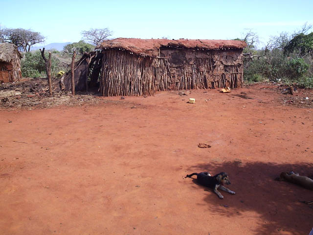 Masajsk vesnice, Kea.