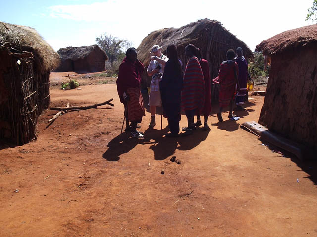 Masajsk vesnice, Kea.