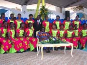 Oslavy Dne nezvislosti v hlavnm mst Libreville.