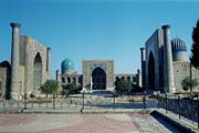  Samarkand  Registan  celkov pohled .