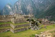 Ruiny legendrnho inckho msta Machu Picchu.