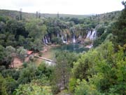 Na cestě do Chorvatska - Kravické vodopády, Bosna a Hercegovina.
