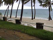 Hotelová pláž, Mombasa. Keňa.