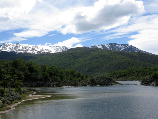 Nrodn park Tierra del Fuego, Patagonie.