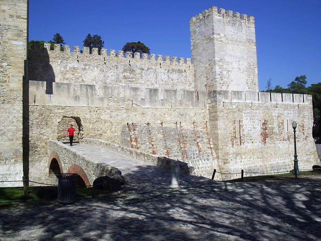 Momentka z Portugalska - Janv hrad.