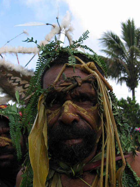 Goroka festival je pestrou přehlídkou mnoha etnik.